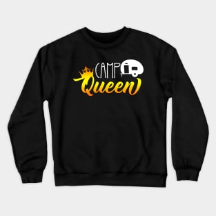 Camping Queen Crewneck Sweatshirt